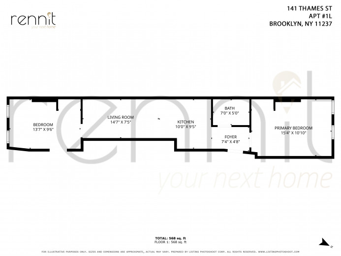 141 Thames St, Apt 1L. Image 9