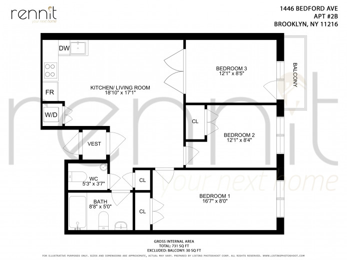 1446 Bedford Ave, Apt 2B Image 12