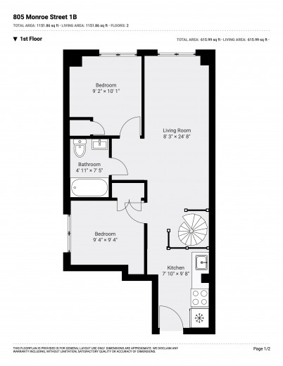 805 Monroe St, Apt 1B Image 11