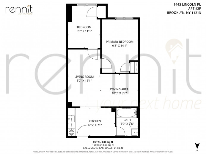 1443 Lincoln Pl, Apt 2F Image 14