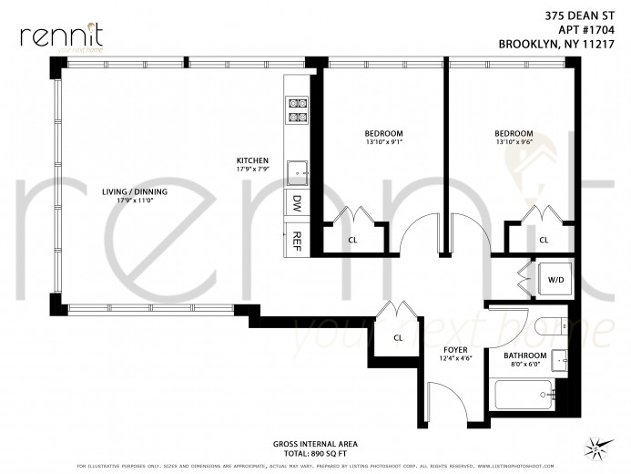 375 Dean St, Apt 1704 Image 14