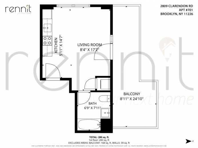 2809 Clarendon Rd, Apt 701 Image 10