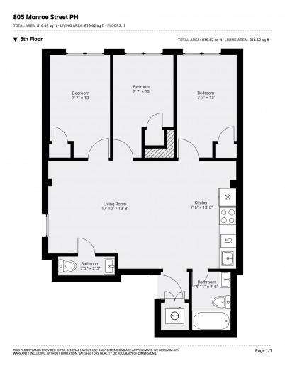 805 Monroe St, Apt 5 Image 10