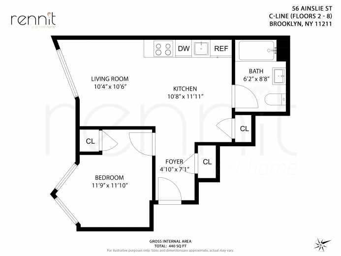56 Ainslie St, Apt 8C Image 8