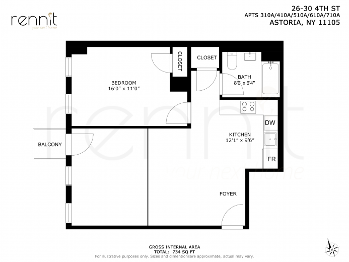 26-24 4th St, Apt 610A Image 11