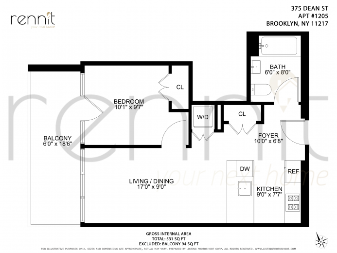 375 Dean St, Apt 1105 Image 13
