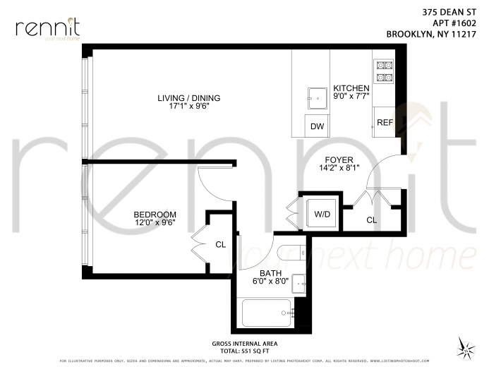 375 Dean St, Apt 1602 Image 13