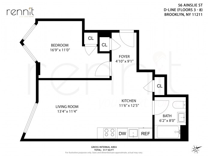 56 Ainslie St, Apt 6D Image 8