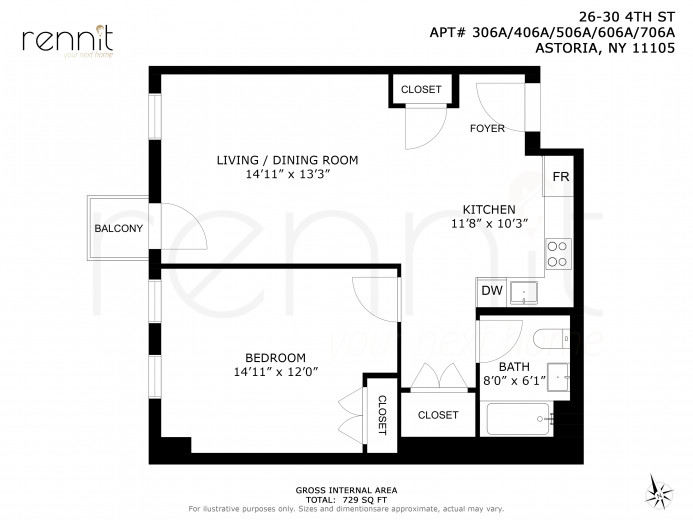 26-30 4th St, Apt 706A Image 10