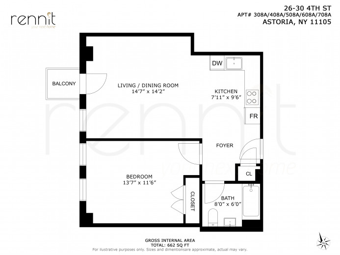 26-30 4th St, Apt 708A Image 10