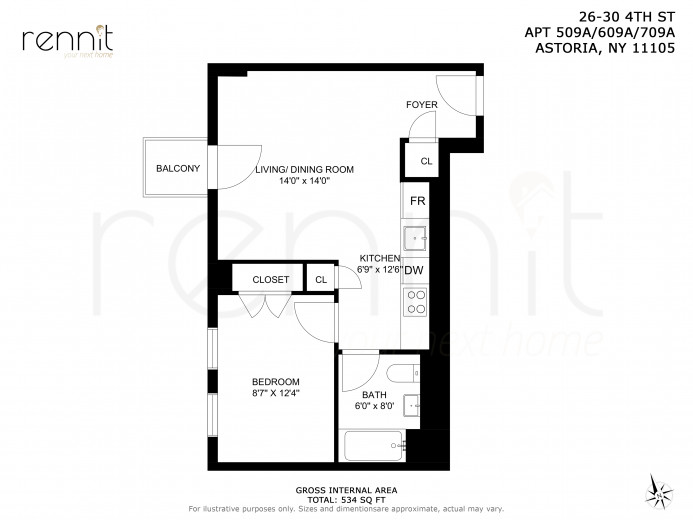 26-30 4th St, Apt 709A Image 9