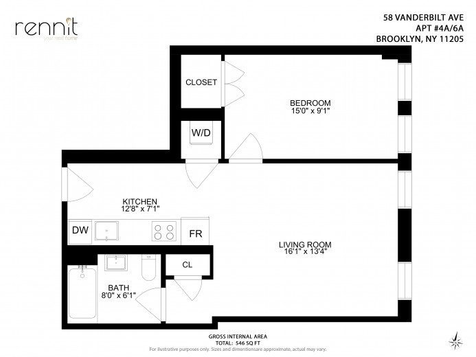 58 Vanderbilt Ave, Apt 6A Image 8