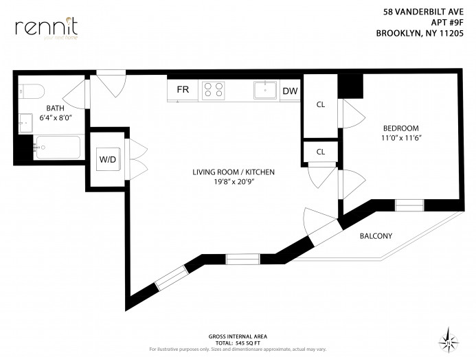 58 Vanderbilt Ave, Apt 9F Image 9