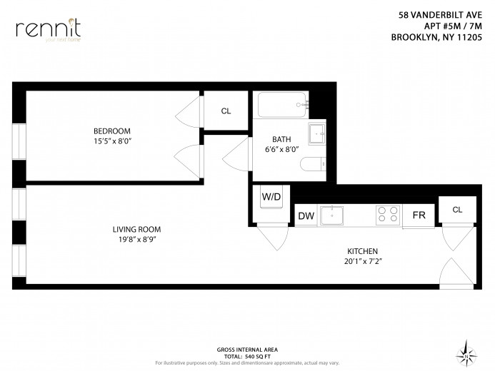 58 Vanderbilt Ave, Apt 7M Image 8