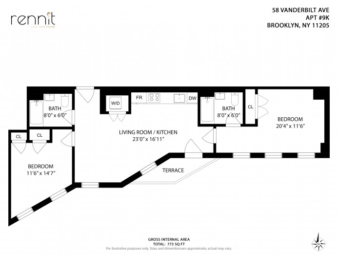58 Vanderbilt Ave, Apt 9K Image 11