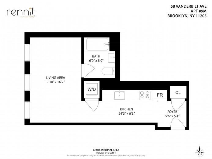 58 Vanderbilt Ave, Apt 9M Image 6